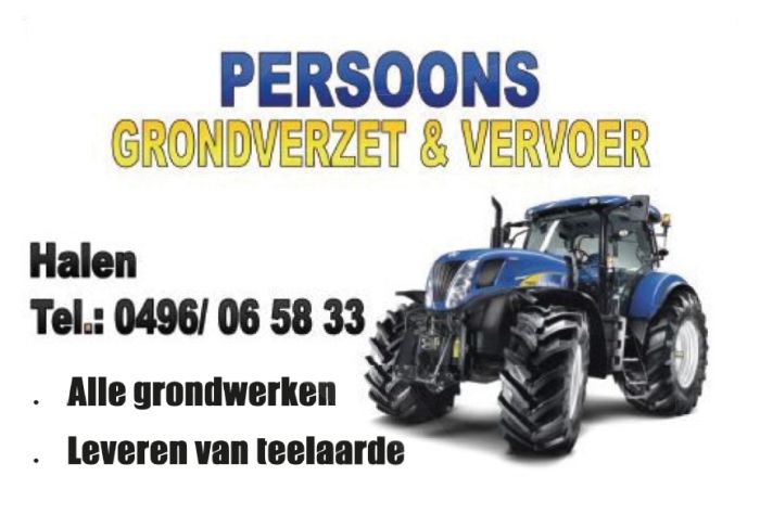 Sponsor: Persoon grondwerken