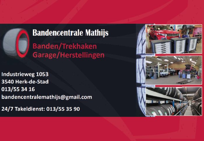 Sponsor: Bandencentrale Mathijs