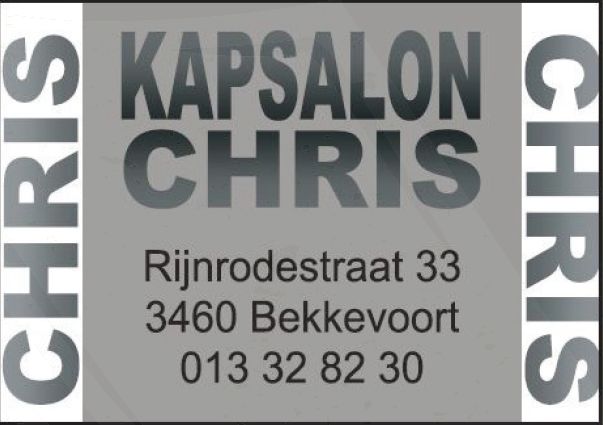 Sponsor: Kapsalon Chris